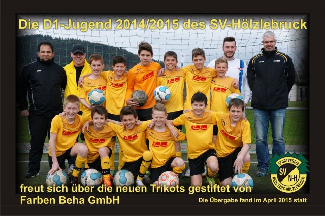 2014/15 D1 Jugend Farben Beha