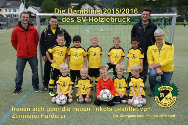 2015/16 Bambini Trikots Fuerderer