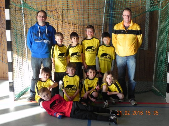 2015/16 F-Jugend neues Trikot Walter