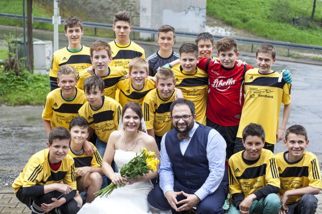 2016 D und C-Jugend Hochzeit Katja und Mehmet